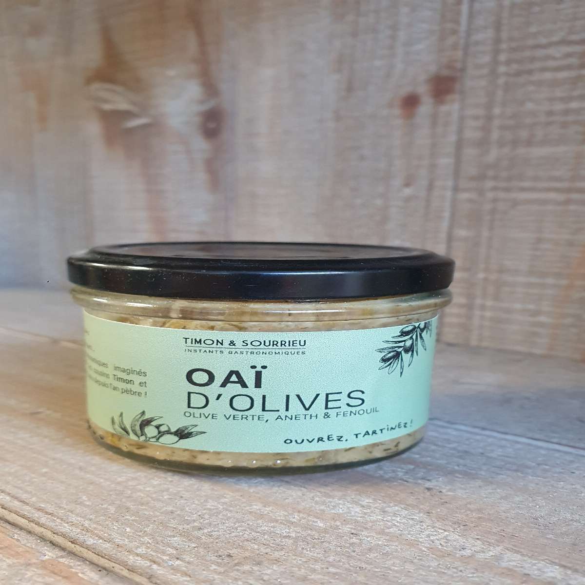 Oaï d'olives verte, aneth et fenouil.